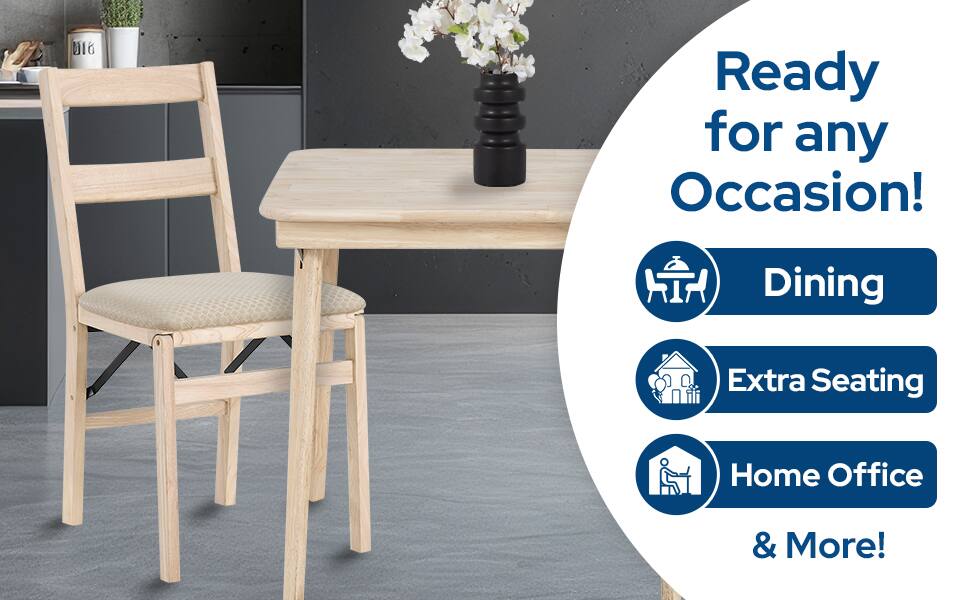 Ready for any Occasion!  
Dining  
Extra Seating  
Home Office  
& More!