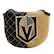 Front. Team Golf - Vegas Golden Knights Quilted Mallet Putter Cover - Multicolor.