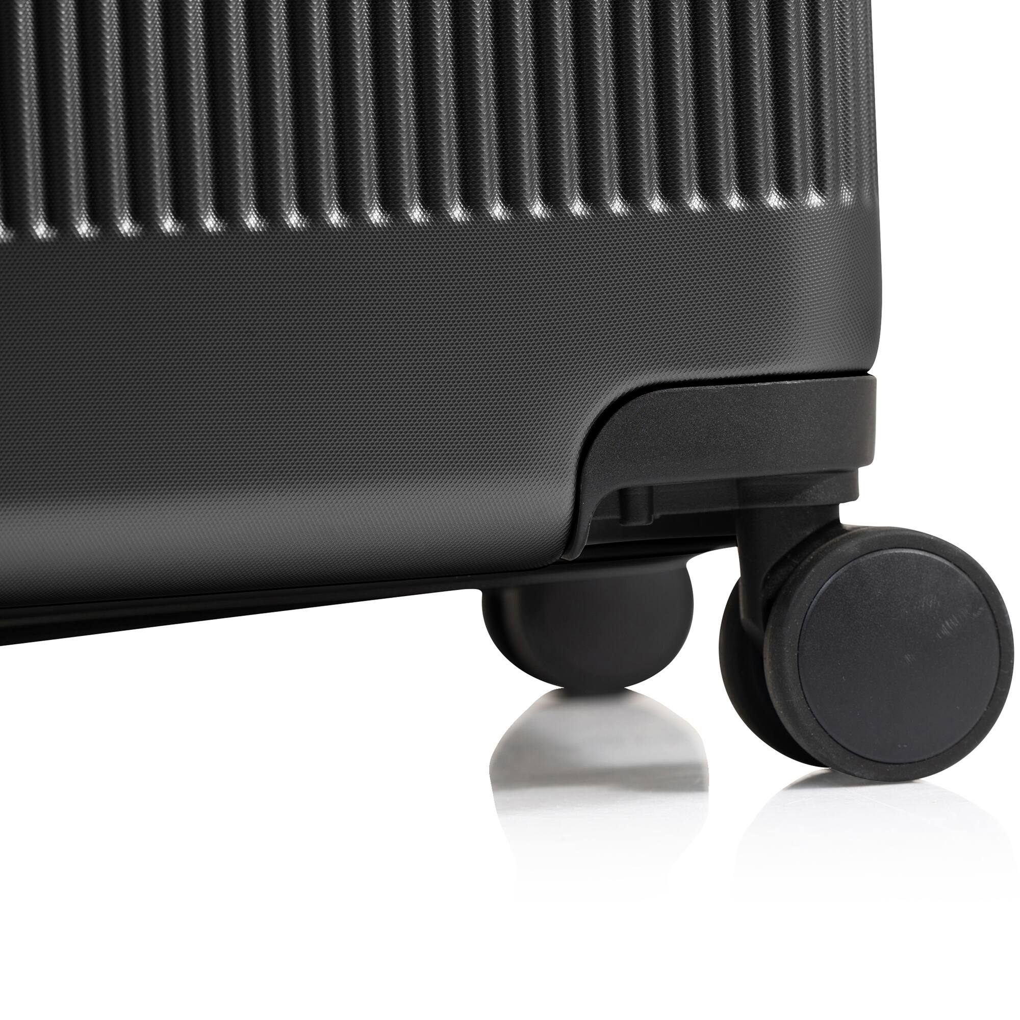 Champs Onyx II 3 Piece Luggage Set Black S1056-BLACK - Best Buy