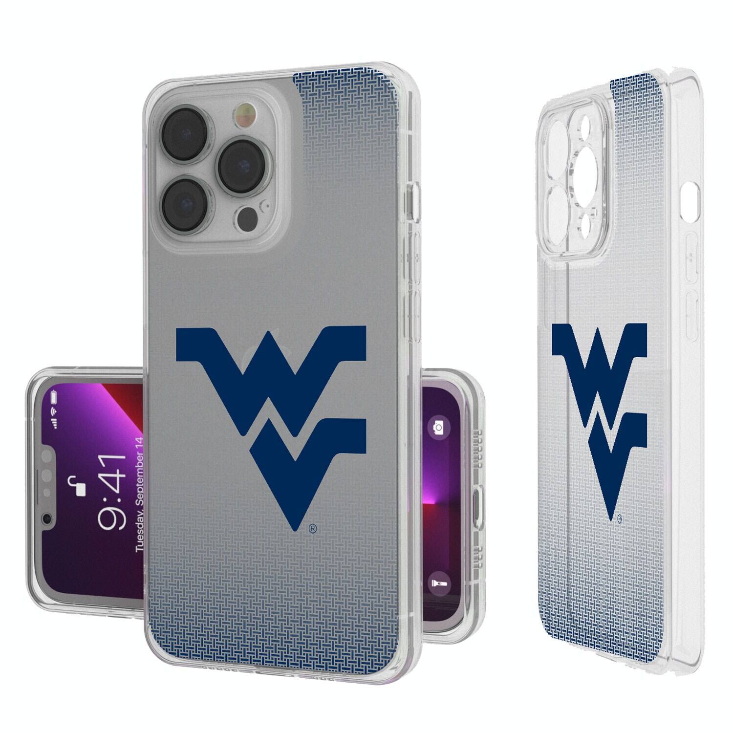Keyscaper - NCAA - West Virginia Mountaineers Linen Logo iPhone Clear Case - 14 Pro Max - Multicolor price history on PriceWatchPro