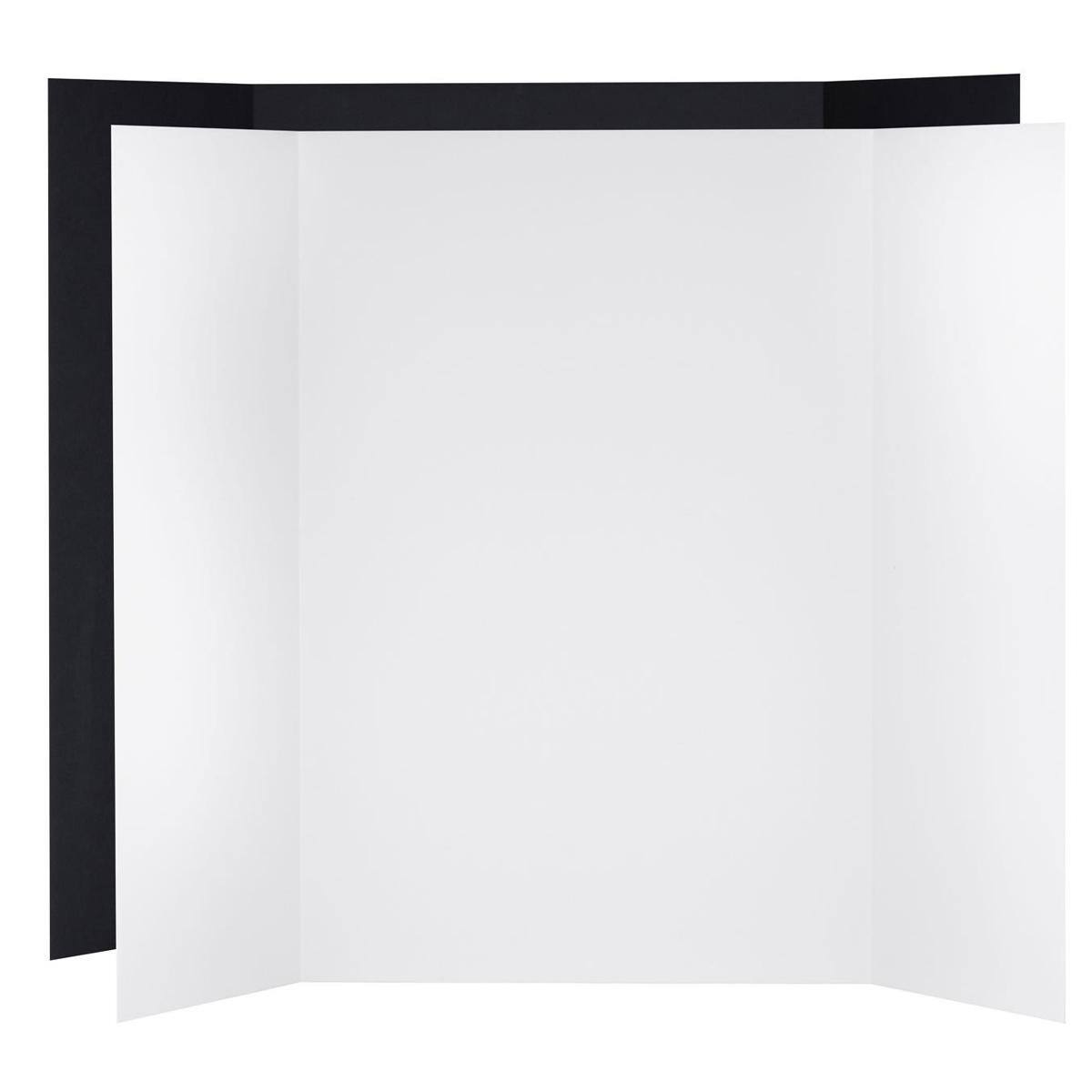 Front. V-FLAT WORLD - V-FLAT WORLD Tabletop V-Flat Large (3'x4'), 2-Pack, 1-White & 1-Black.