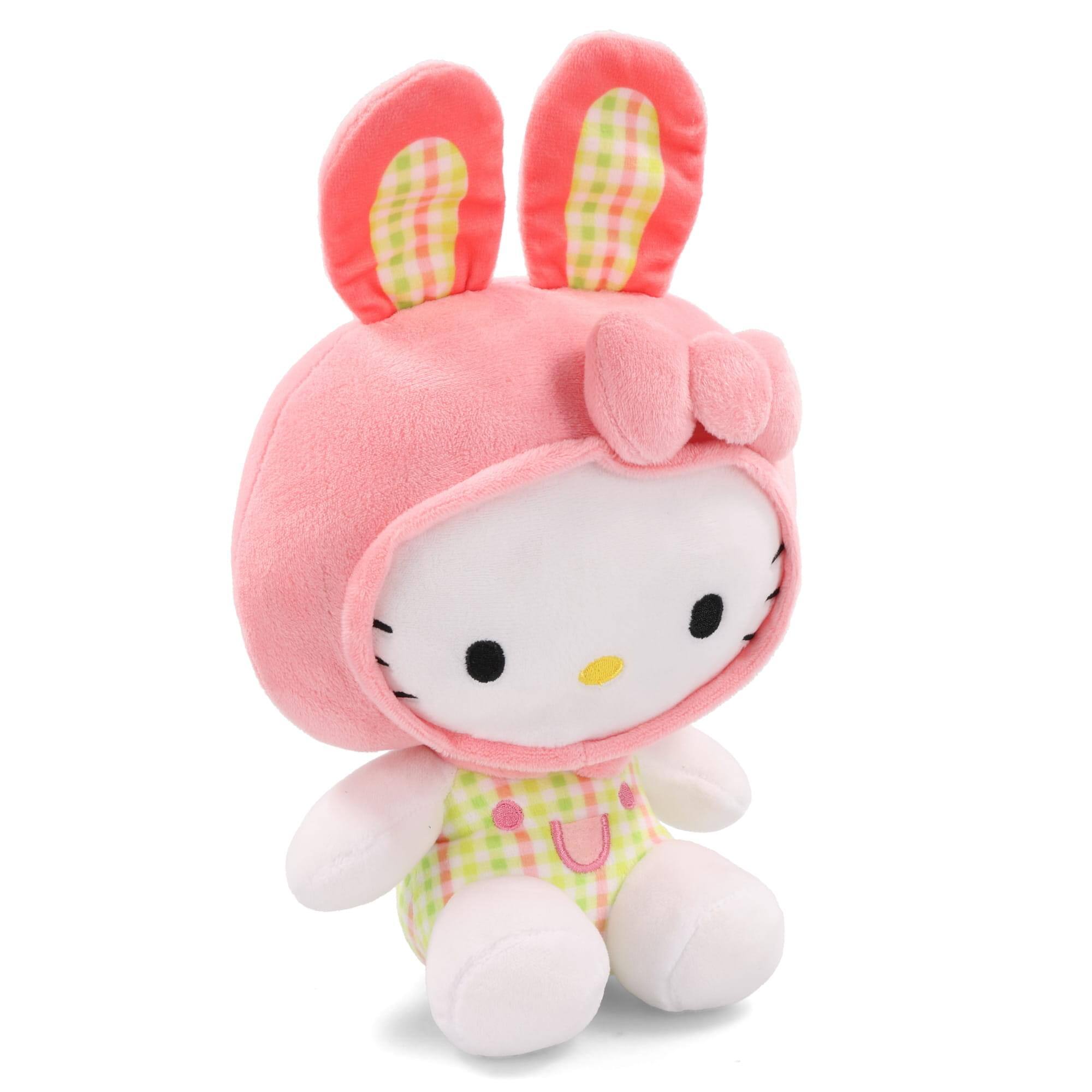 Alt View 1. Hello Kitty - Sanrio Hello Kitty with Bunny Ears 8.5 Inch Plush - Pink.