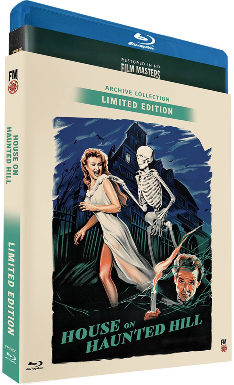 Front. House on Haunted Hill   - BLU-RAY.