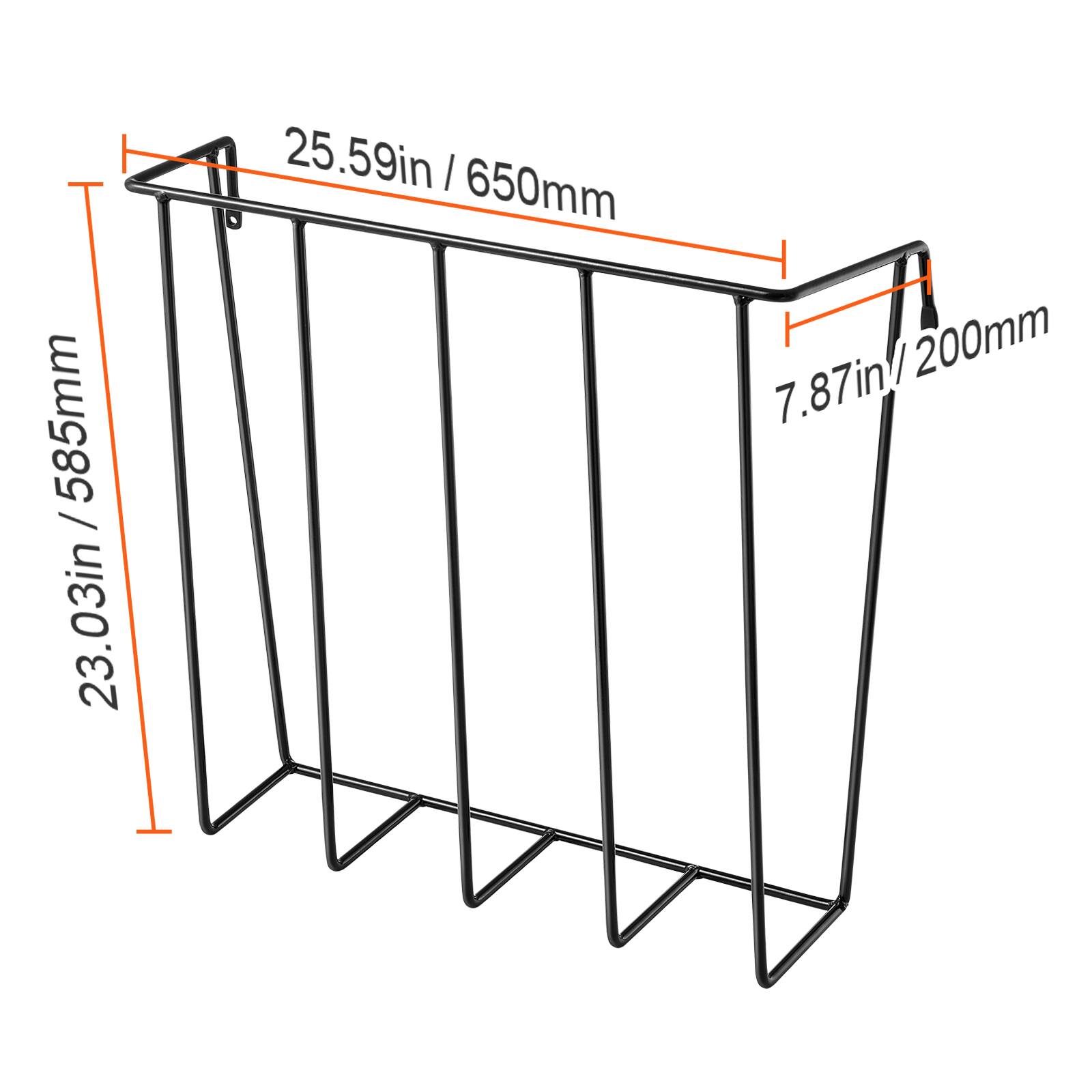23.03in / 585mm  
25.59in / 650mm  
7.87in / 200mm