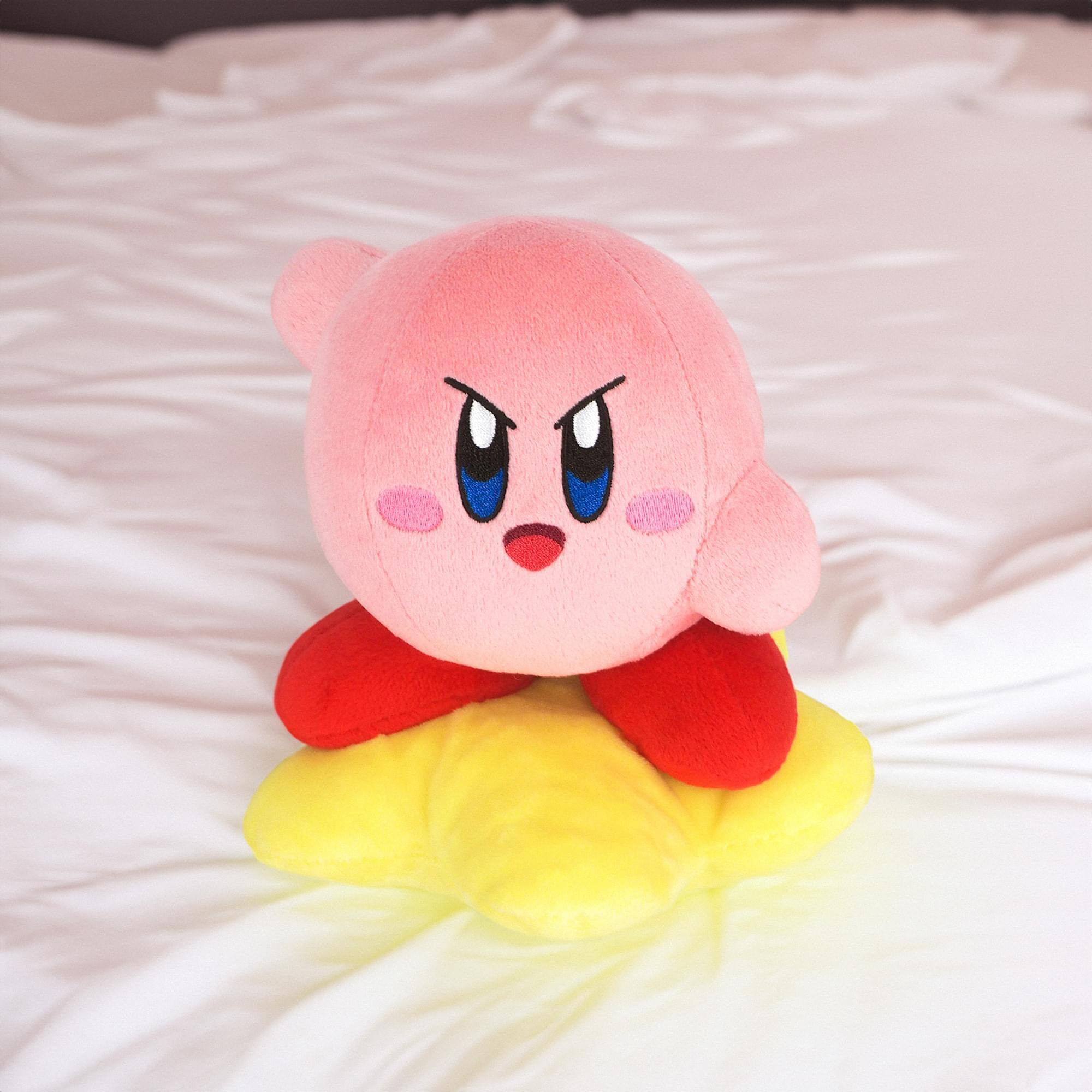 Alt View 5. Little Buddy - Kirby Warp Star 6 Inch Collector Plush - Pink.