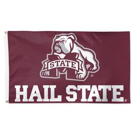 WinCraft - Mississippi State Bulldogs 3' x 5' Single-Sided Deluxe Team Slogan Flag - Multicolor