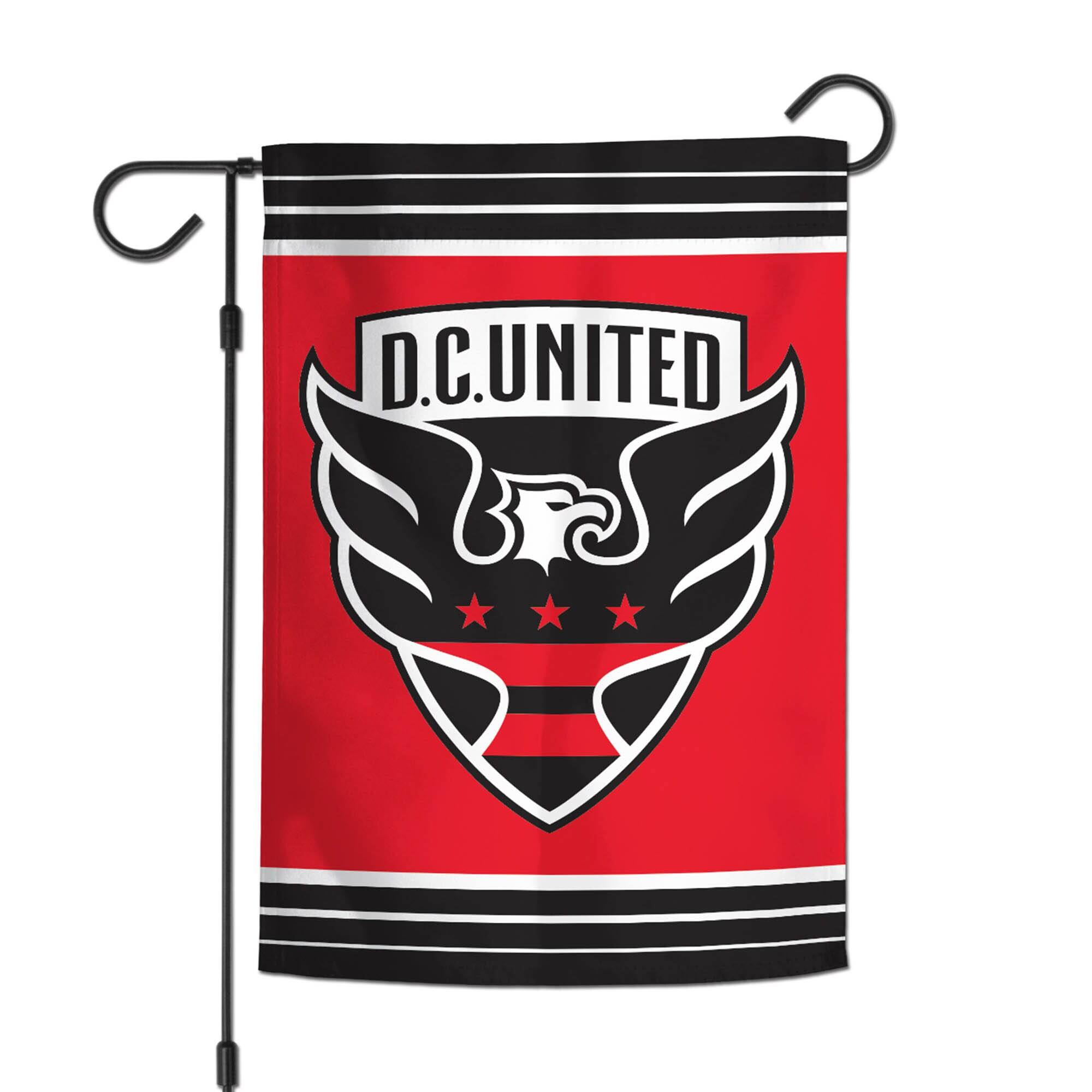 Front. WinCraft - D.C. United 2-Sided 12'' x 18'' Garden Flag - Multicolor.
