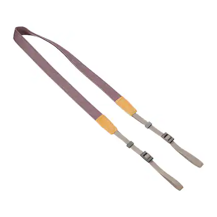 Front. Unique Bargains - Camera Strap, 0.8" Width Nylon Adjustable Universal Neck Shoulder Strap for DSLR SLR Compact Cameras - Dark Brown.