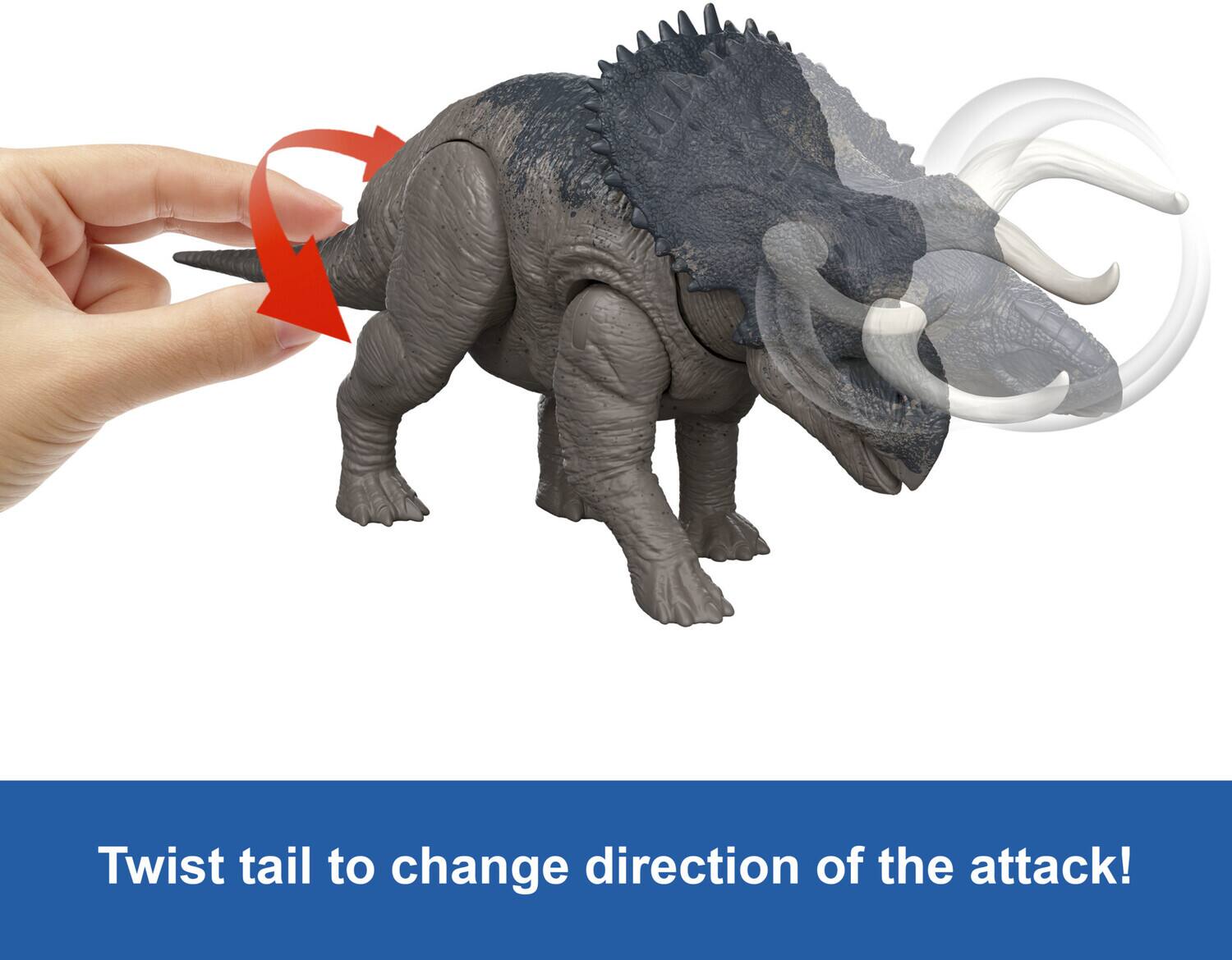 Twist tail to change direction of the attack!
