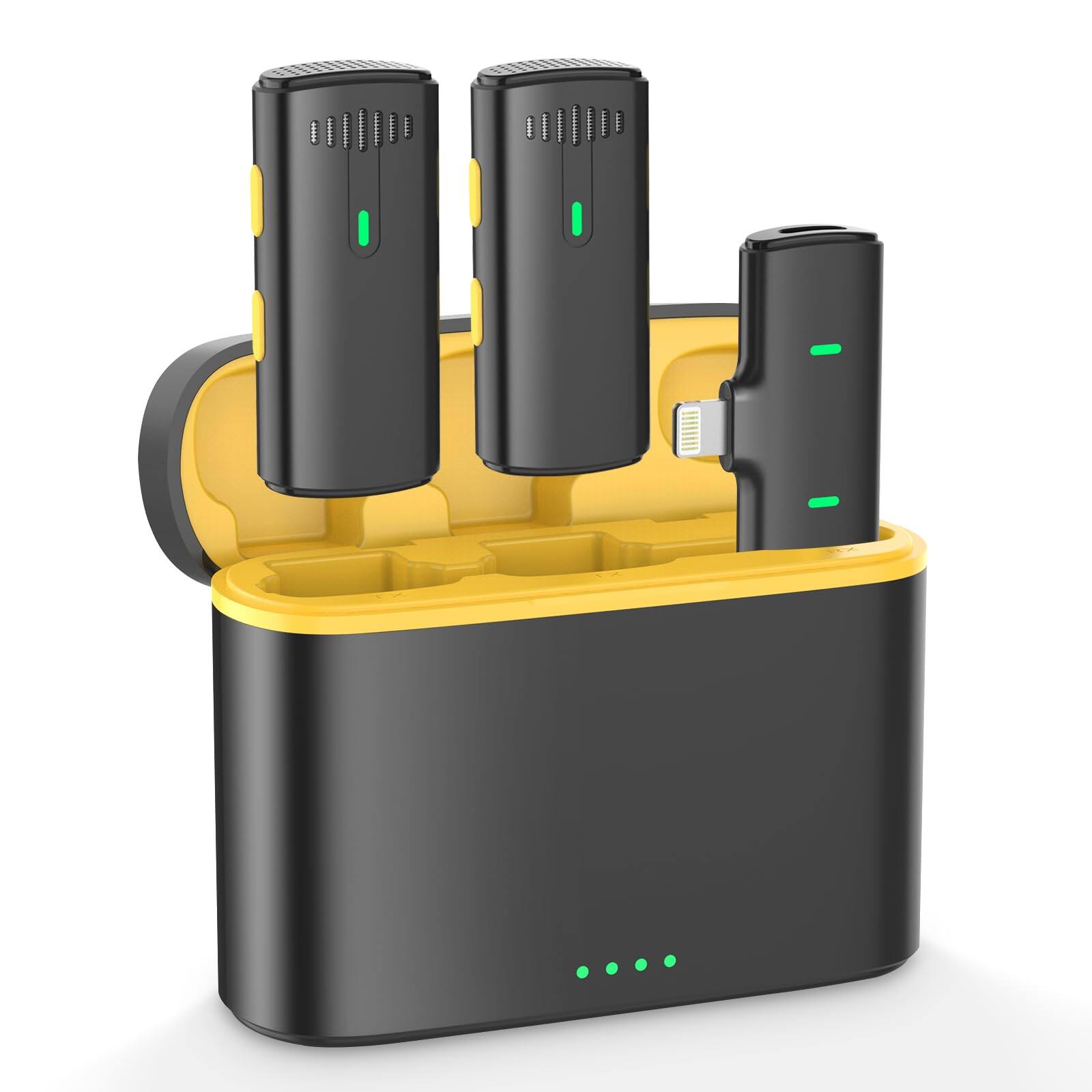 METALTON - Mini Microphone For Ipad Lavalier Lapel Mic Video Recording Small Clip On Microphones Podcast Vlogging - Default