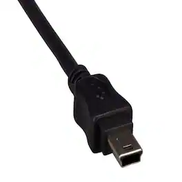 Sanoxy - 3ft USB2.0 A Male to Mini-B 5-pin Male Cable - Black