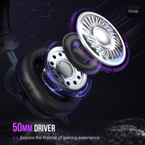 50MM DRIVER  
Explore the frontier of gaming experience