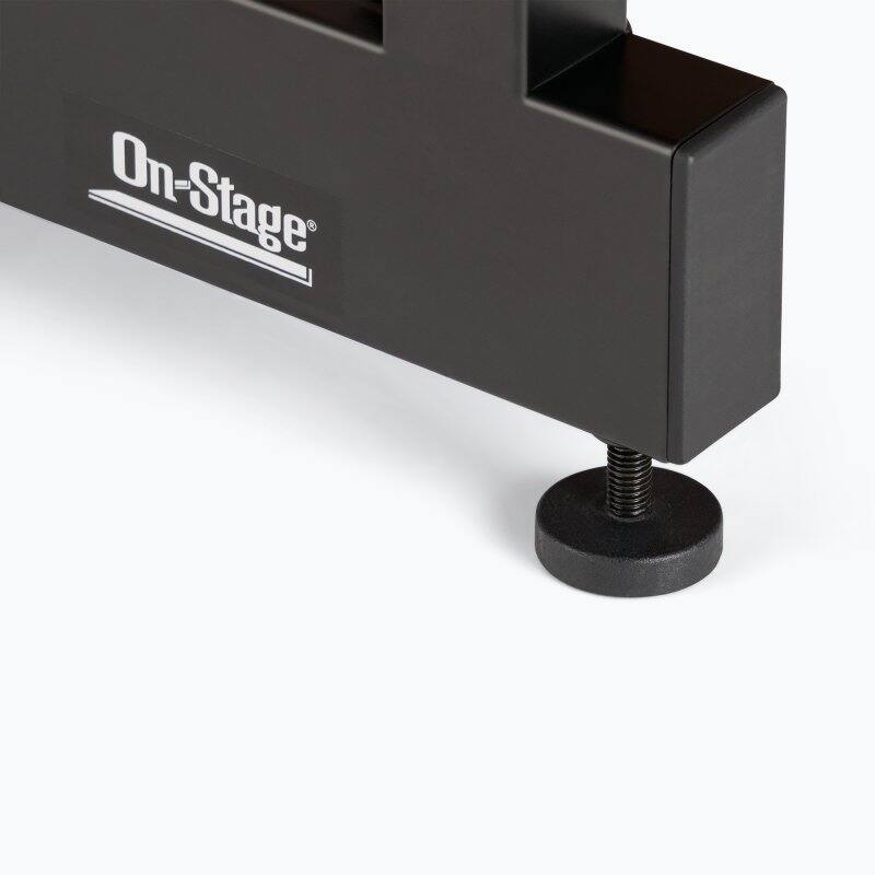 Alt View 7. On Stage Stands - On-Stage WS7500 Series Workstation Rack Cabinet, Rosewood - Black.