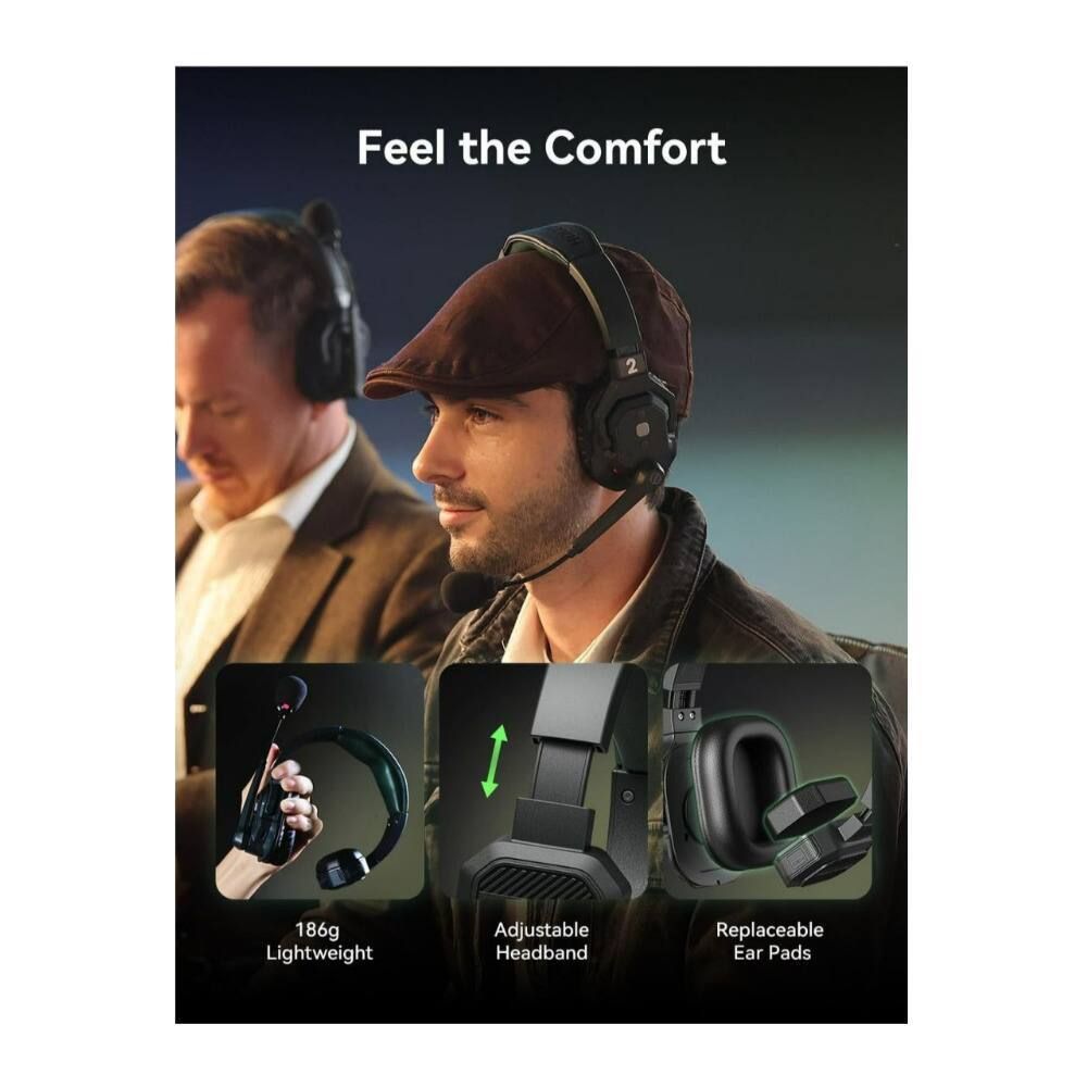 Feel the Comfort

186g Lightweight

Adjustable Headband

Replaceable Ear Pads