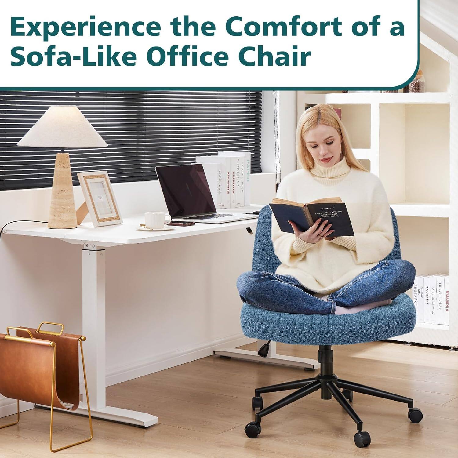 Experience the Comfort of a Sofa-Like Office Chair