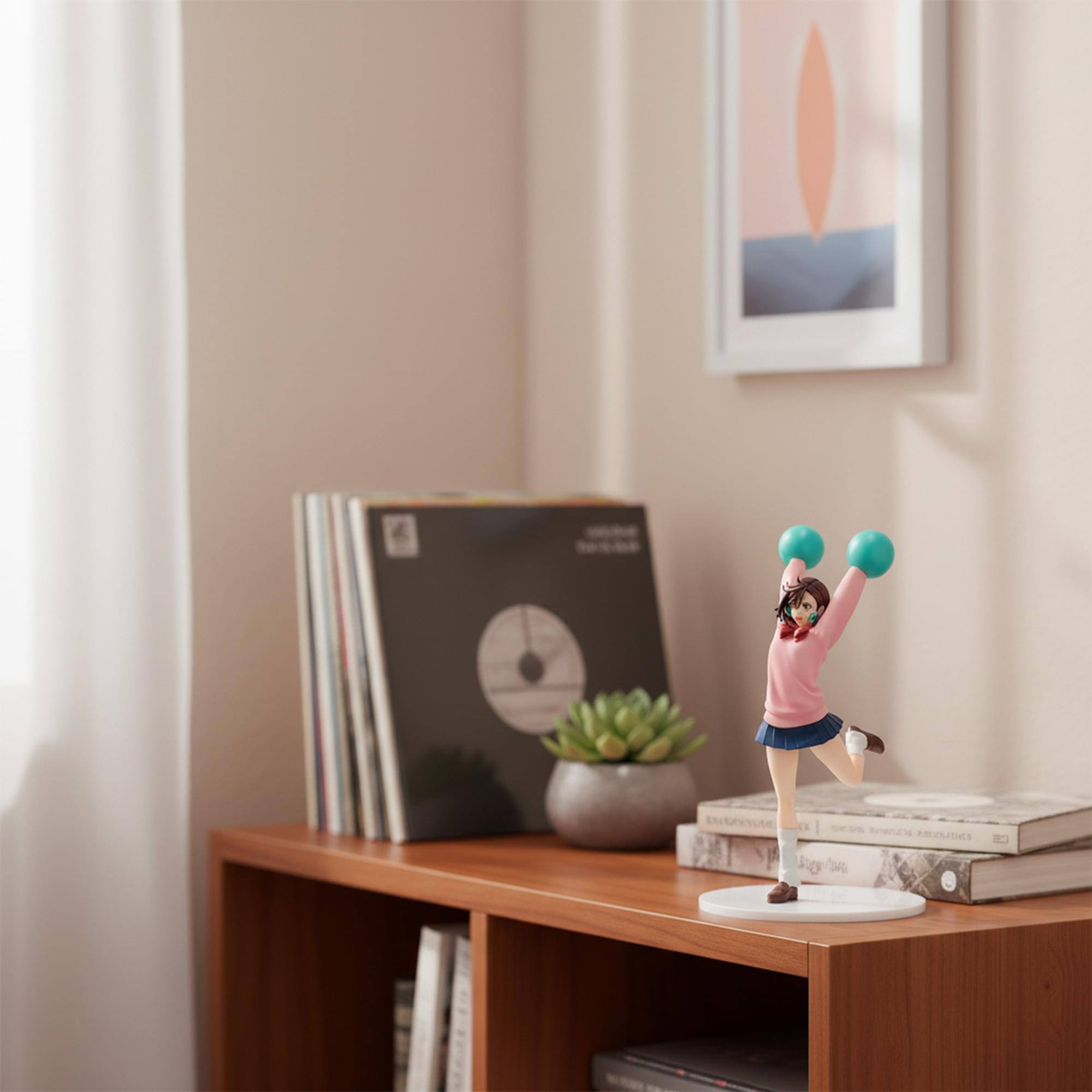 Alt View 3. PopMarket - Furyu - Dan Da Dan - Trio-Try-iT - Momo Statue   - COLLECTIBLES - Multicolor.