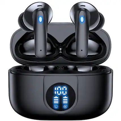 Front. VEAT00L - VEAT00L P91 Wireless Earbuds,IP7 Waterproof in-Ear Earphones for Android iOS.