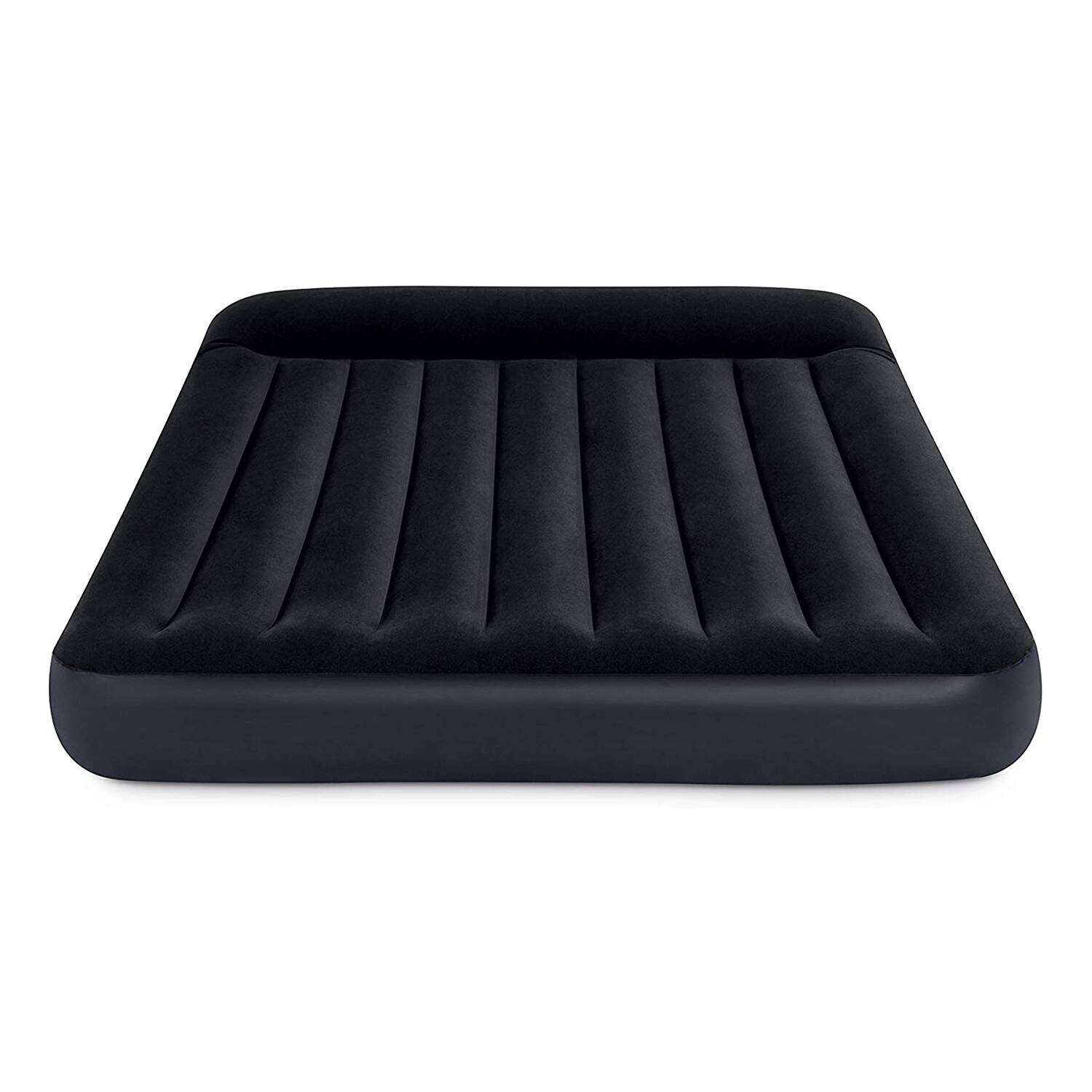 Intex Dura Beam Pillow Rest Classic Queen Airbed Mattress with Built In