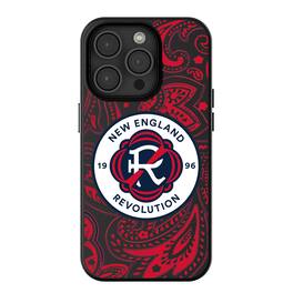 Keyscaper - MLS - New England Revolution iPhone Magnetic Bump Case - 14 - Black