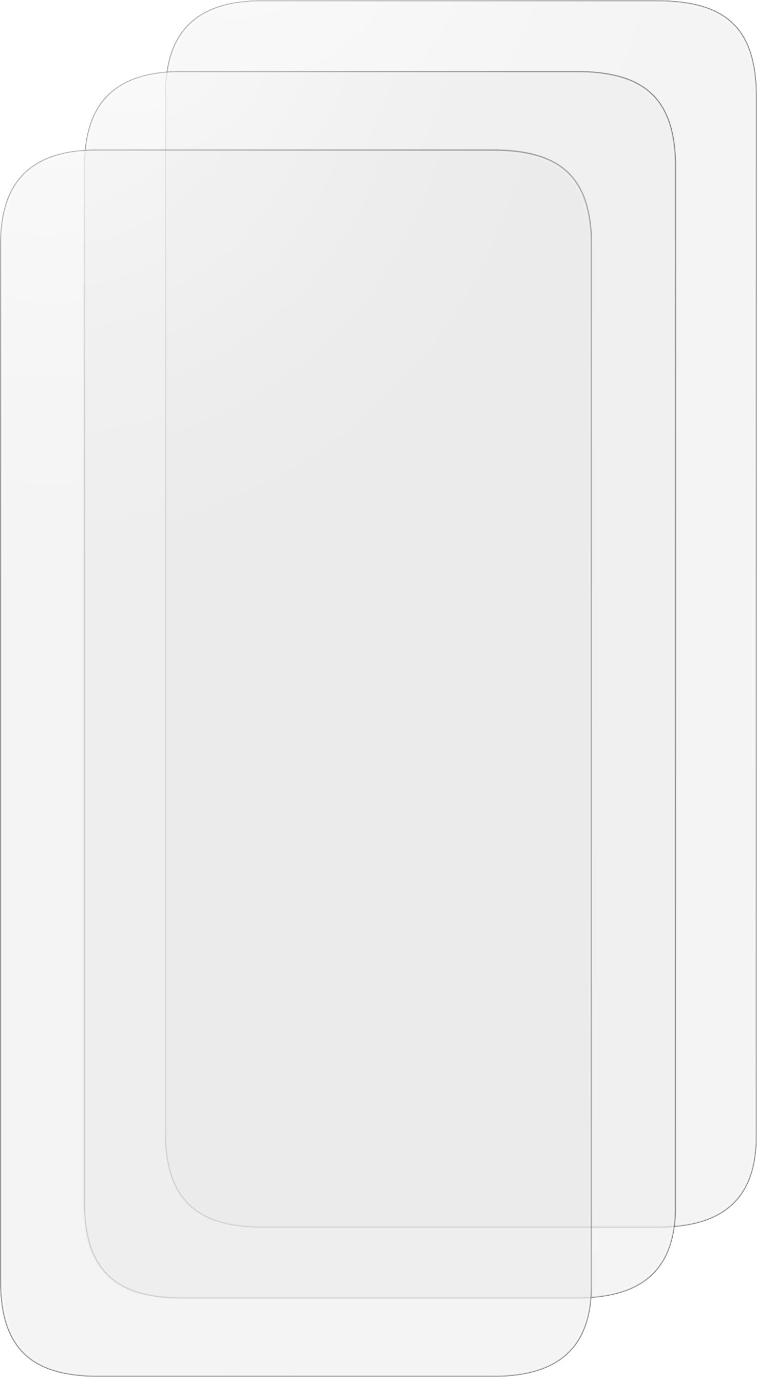 Alt View 17. Insignia™ - Anti-Reflective Glass Screen Protector for iPhone 16 Plus and iPhone 15 Plus (3-Pack) - Clear.
