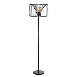 Jonathan Y - Gridley 61" Metal LED Floor Lamp - Black