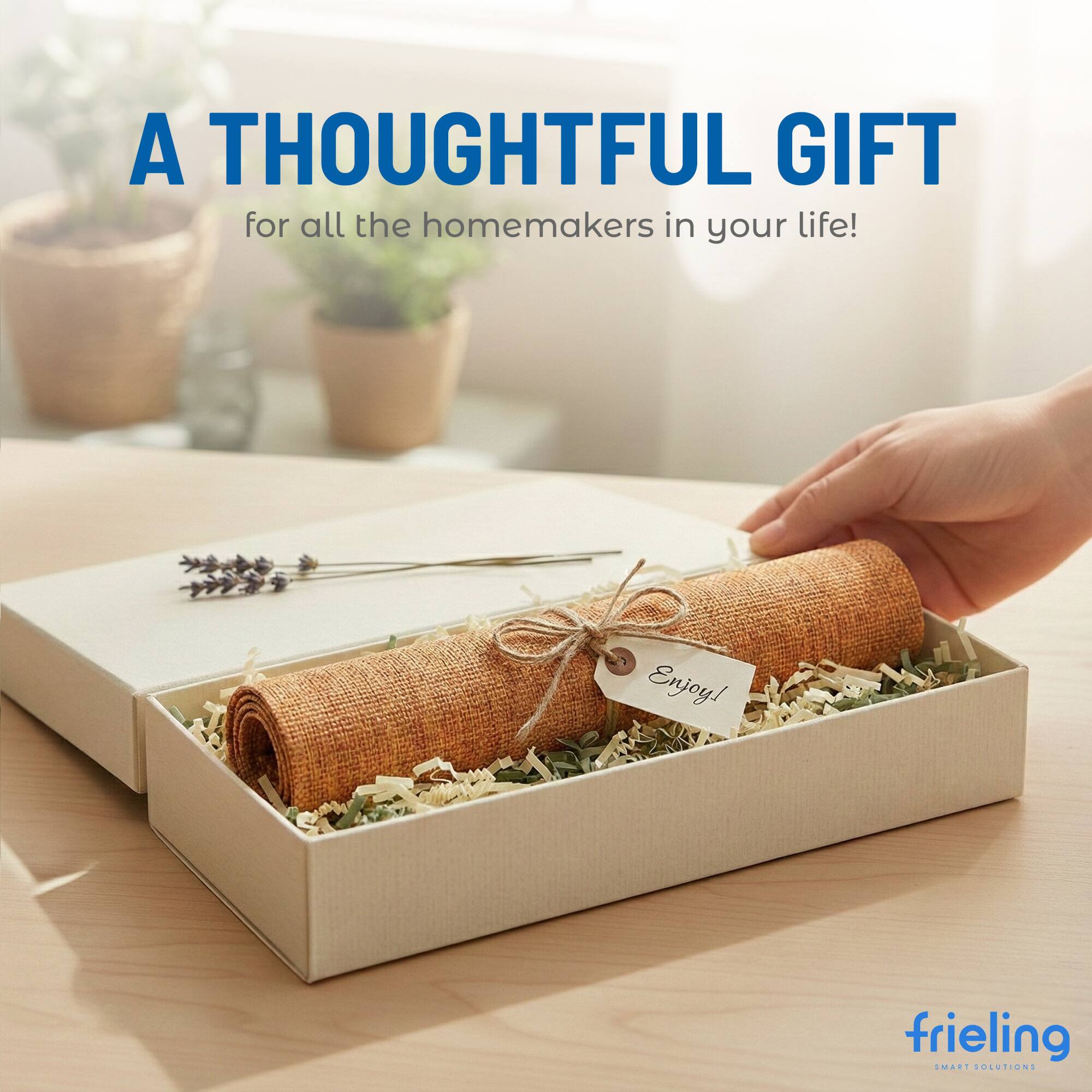A THOUGHTFUL GIFT for all the homemakers in your life! Enjoy! frieling SMART SOLUTIONS