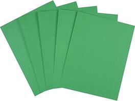 Staples - Brights Multipurpose Paper, 24 lbs., 8.5" x 11", 500/Ream - Dark Green
