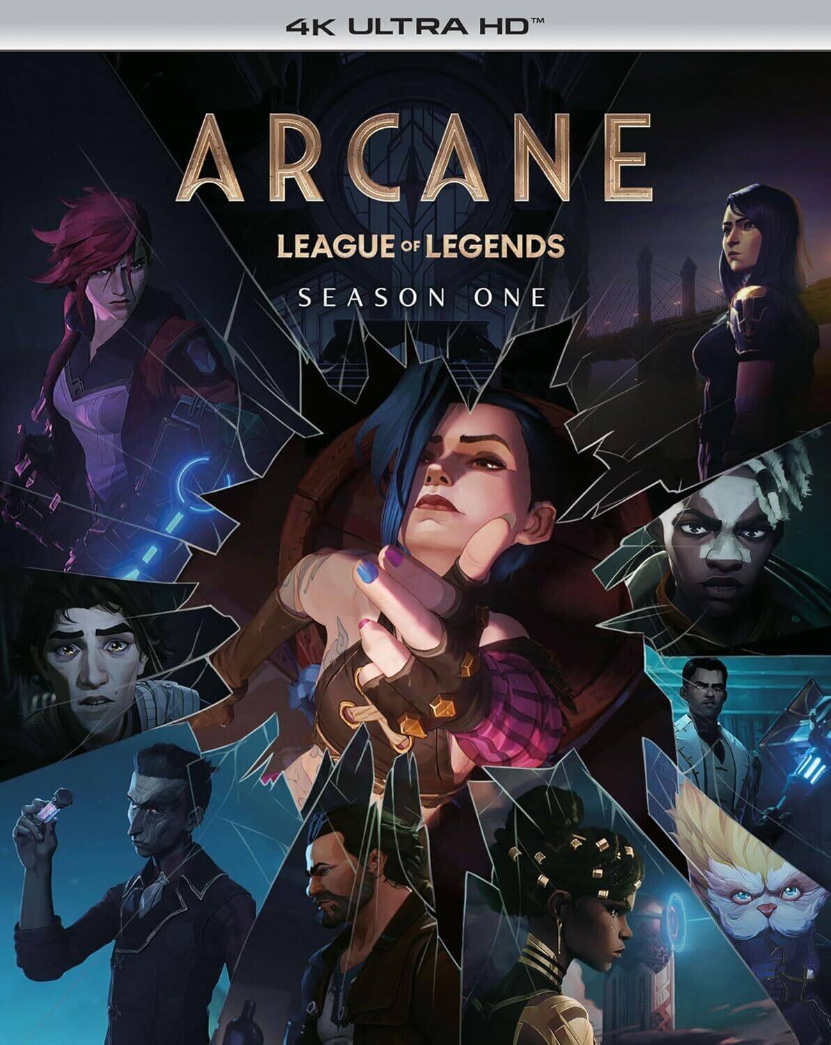Arcane: League of Legends: Season One   - 4K Blu-Ray [4K Ultra HD Blu-ray]