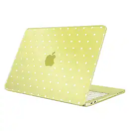 Kitcheniva - Ultra-Thin Snap On Hard Shell Case For MacBook Neo 13 Inch A3404 (2026) - Citrus Polka Dot