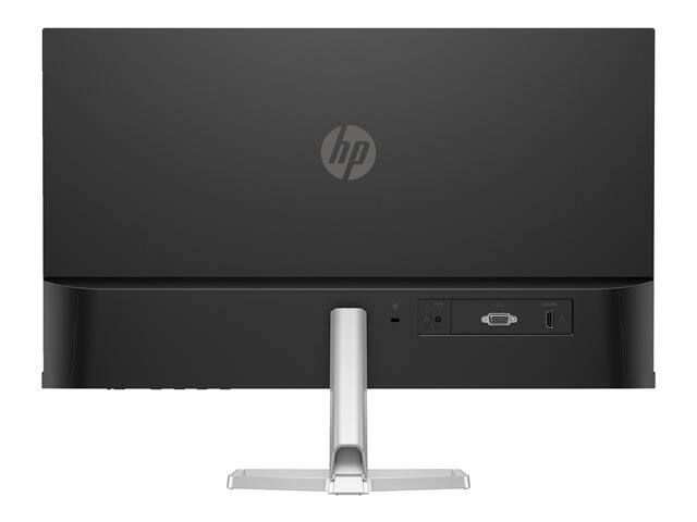 Alt View 2. HP - Series 5 524sf 23.8" FHD Monitor 100 Hz 5ms 300 nits 16.7m Color Support Edge-lit Anti-glare HDMI VGA Tilt Adjustable - Silver.