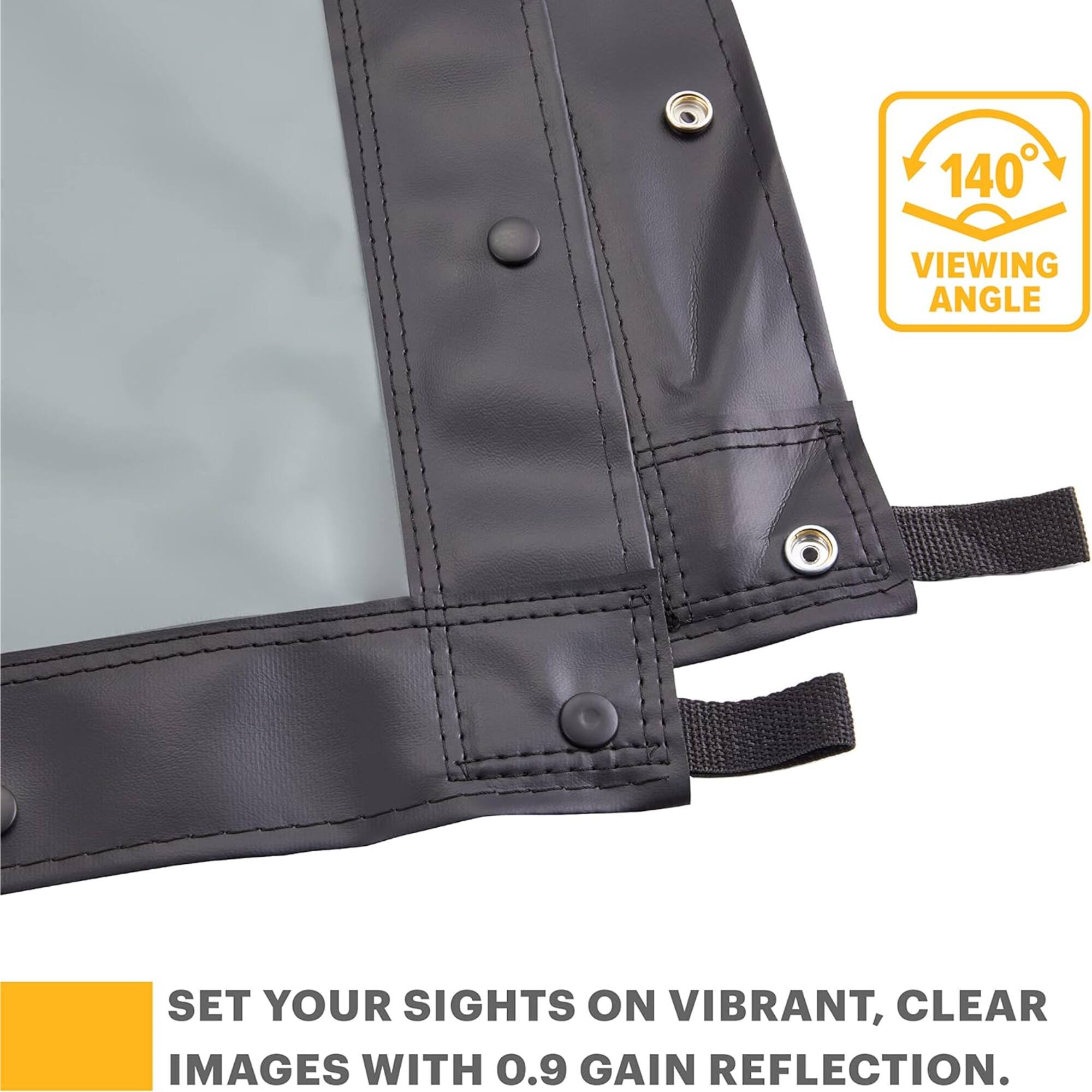 140° VIEWING ANGLE
SET YOUR SIGHTS ON VIBRANT, CLEAR IMAGES WITH 0.9 GAIN REFLECTION.