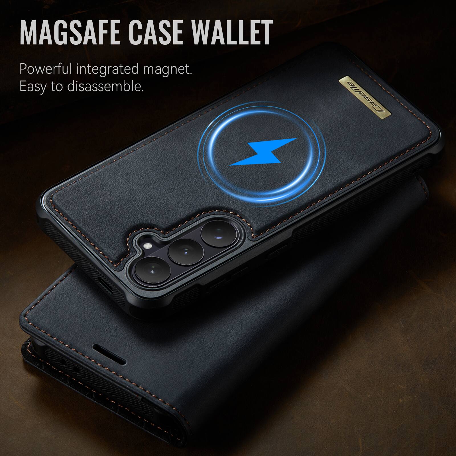 MAGSAFE CASE WALLET

Powerful integrated magnet.  
Easy to disassemble.