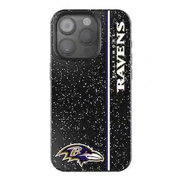 Keyscaper - NFL - Baltimore Ravens iPhone Bling Case - 15 - Black