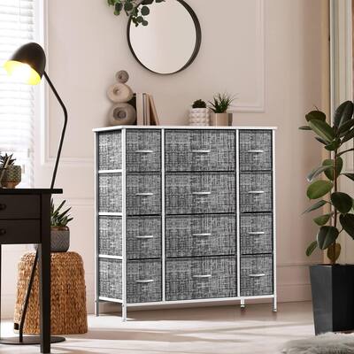grey dresser unit Child Craft Legacy Westgate 6 Drawer Double Dresser