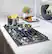 Alt View 21. Monogram - 36" Built-In Gas Cooktop with 5 burners and Sapphire Glass Precision Knobs - Stainless Steel.