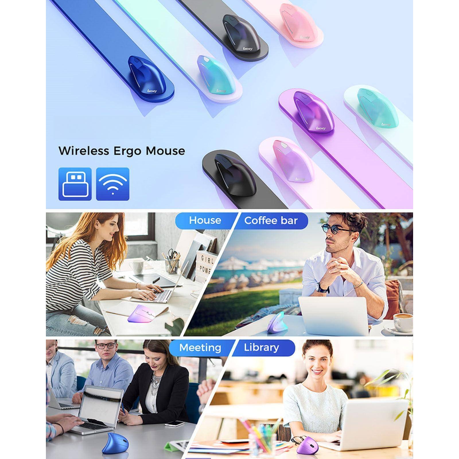 Wireless Ergo Mouse

House  
Coffee bar  
Meeting  
Library