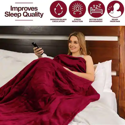 Benefits of using heated blankets for sleep
