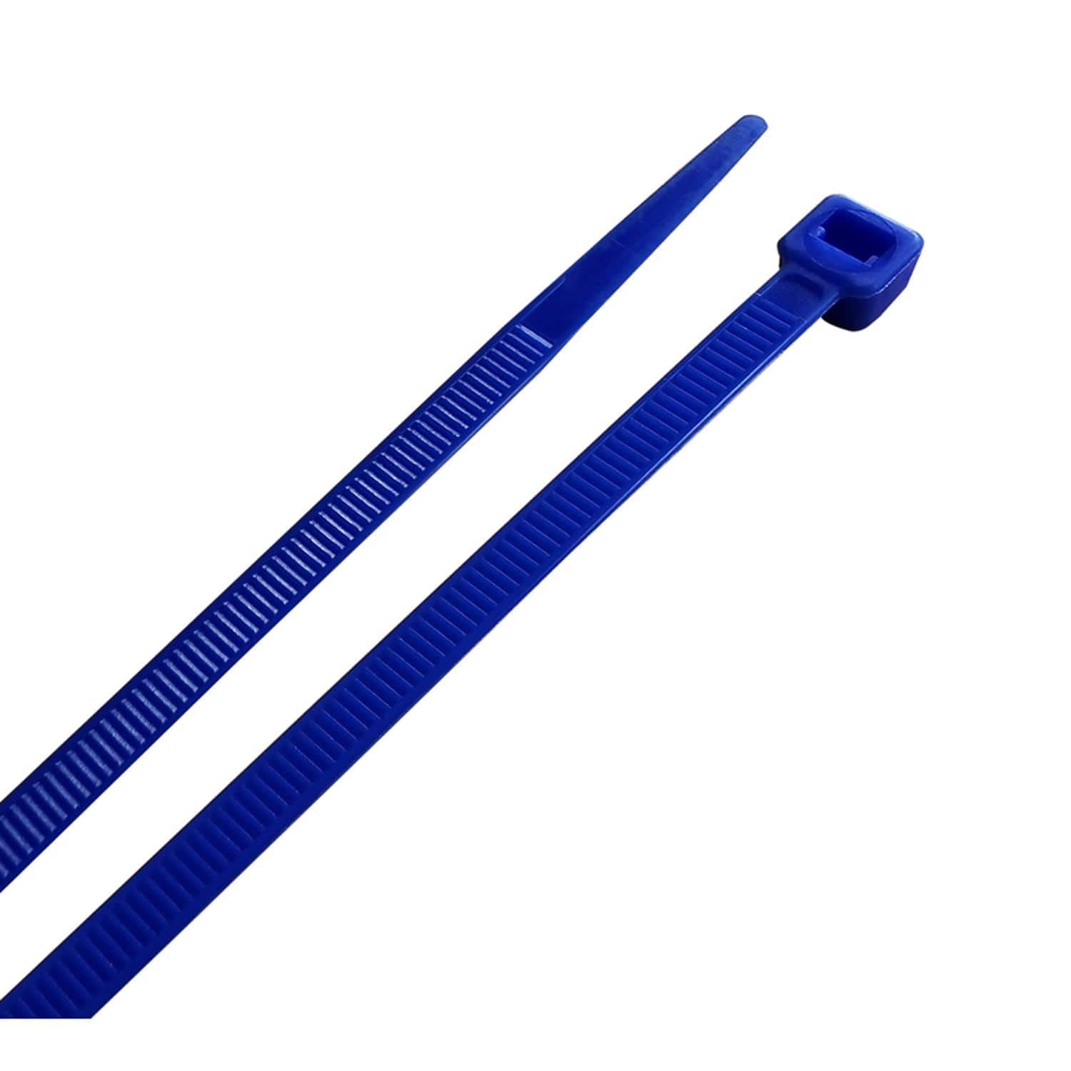 HomePlus - Home Plus 8 in. L Blue Cable Tie 100 pk
