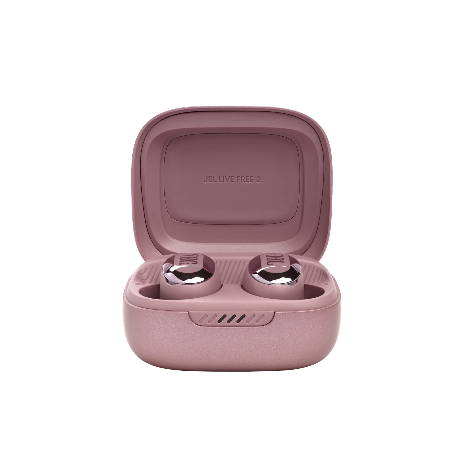 JBLイヤホン LIVEFREE2 TWSピンクBluetooth、ピンク JBL Live Free 2 TWS - True Wireless Noise Cancelling Earbuds