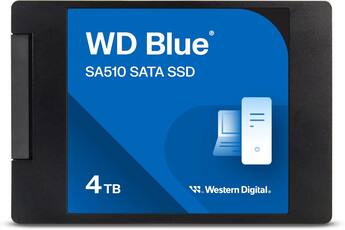 Western Digital 4TB WD Blue SA510 SATA Internal SSD SATA III 6 Gb Western Digital 4TB WD Blue SA510 SATA Internal SSD SATA III 6 Gb