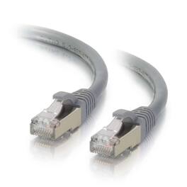 C2G - 757120006404 3-feet CAT6a Ethernet Network Patch Cable - Snagless - Shielded (STP) - 1x RJ-45 Male - 1x RJ-45 Male - 10G - Gray