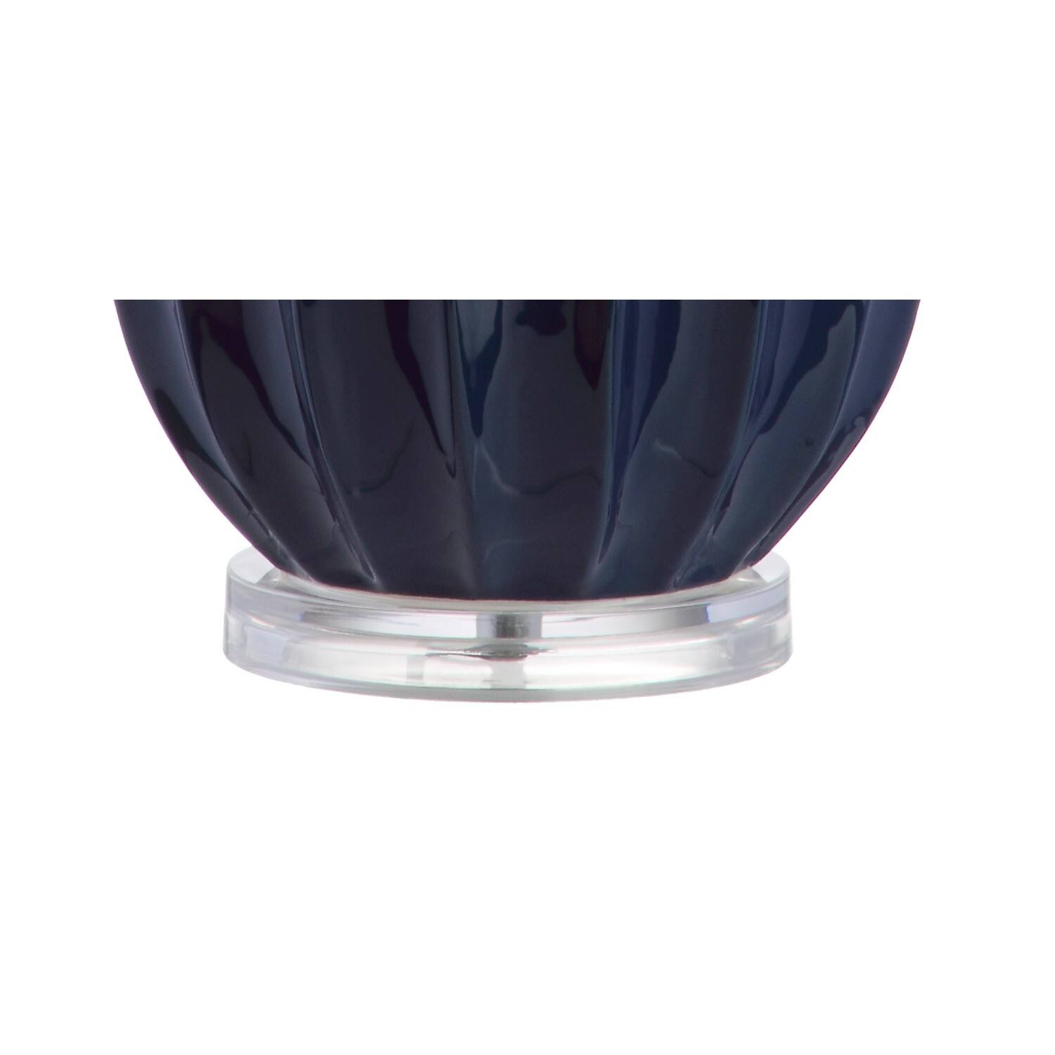 Alt View 7. Jonathan Y - Tate 24.5" Ceramic LED Table Lamp, Navy - Navy.