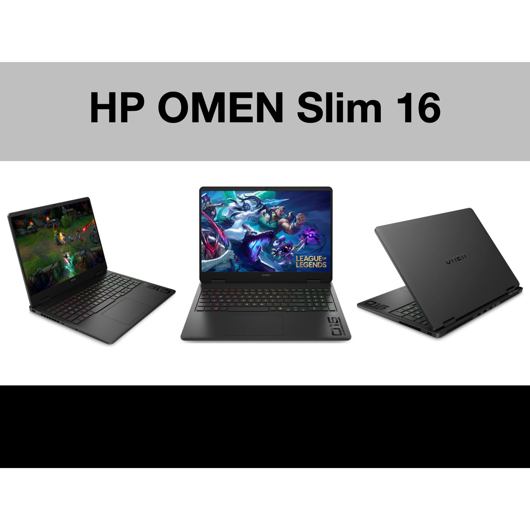 HP OMEN Slim 16 LEAGUE OF LEGENDS