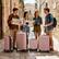 Alt View 6. Winado - 16"/20"/24"/28" Carry on 4 Piece PP Hardside Luggage Suitcase Set with Built-in Lock Spinner Wheels for Travel Business - Pink.