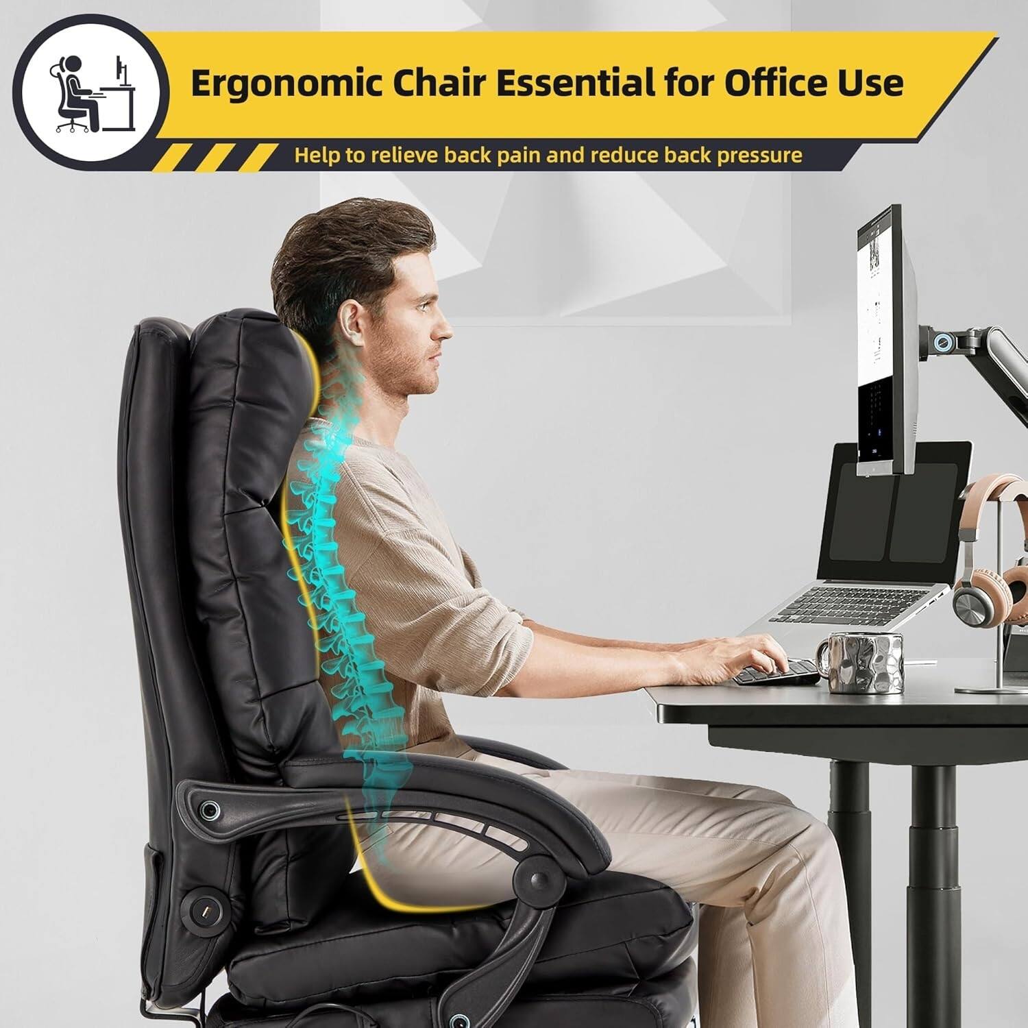 Ergonomic Chair Essential for Office Use

Help to relieve back pain and reduce back pressure