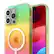 Alt View 18. ZAGG - Milan Snap MagSafe Compatible Case for Apple iPhone 15 Pro Max - Iridescent.