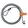 Front. Kensington - MicroSaver Keyed Laptop Lock Patented T-Bar Carbon Steel 6ft Cable Universal Security Slot Compatibility K64068F.