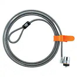 Kensington - MicroSaver Keyed Laptop Lock Patented T-Bar Carbon Steel 6ft Cable Universal Security Slot Compatibility K64068F