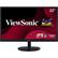 Front. ViewSonic - 21.5 LCD FHD Monitor (DisplayPort VGA, HDMI) - Black.
