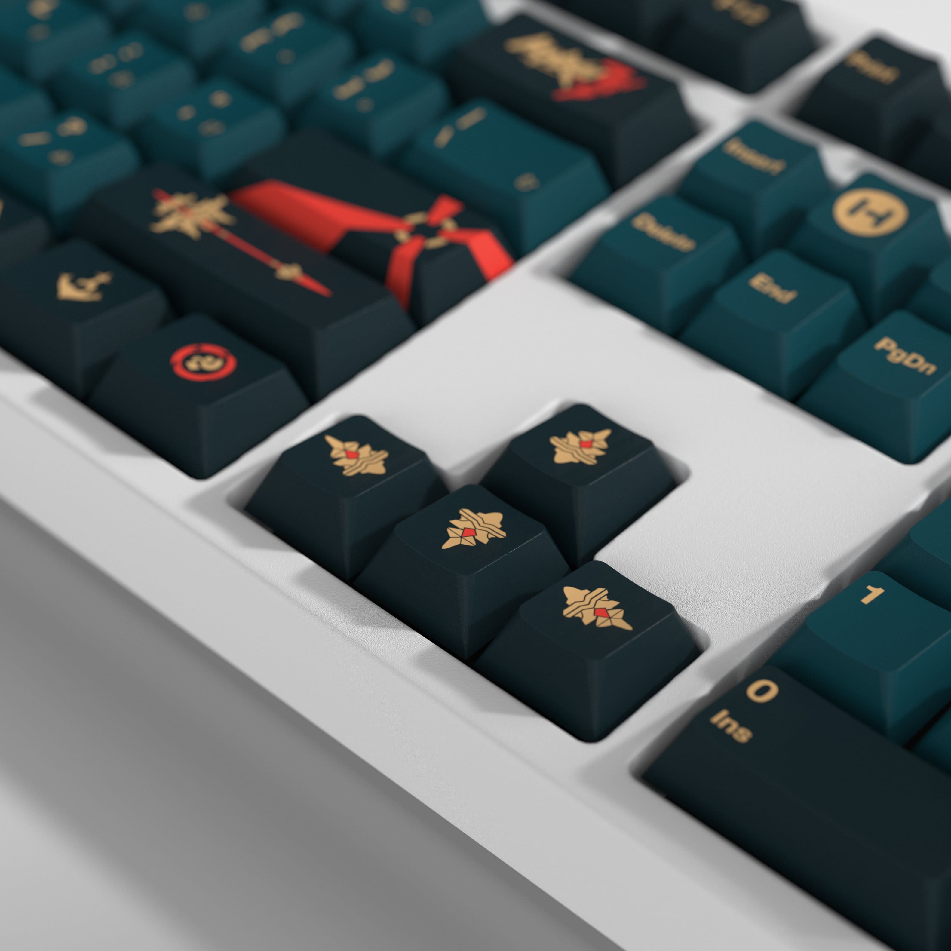 The text on the image is as follows:
0: End
H: PgDn
1: o
I: Ins